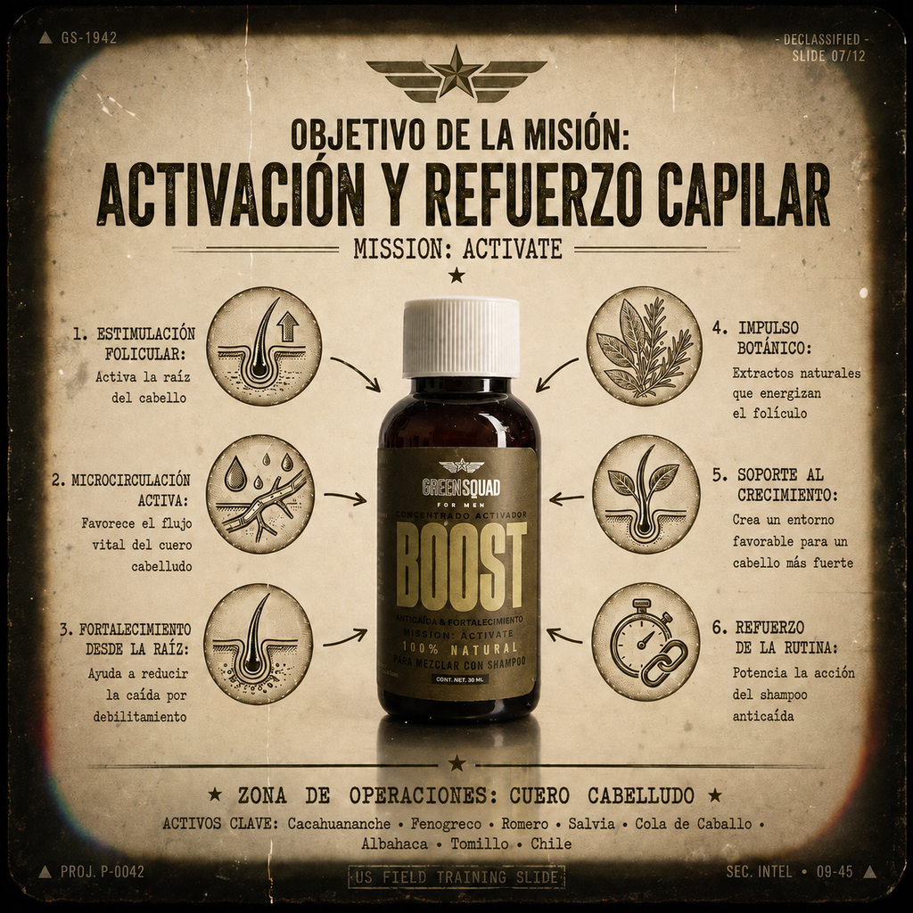 Boost Activador Capilar Concentrado | GREENSQUAD 30ml