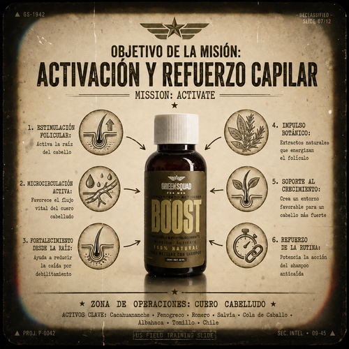 Boost Activador Capilar Concentrado | GREENSQUAD 30ml