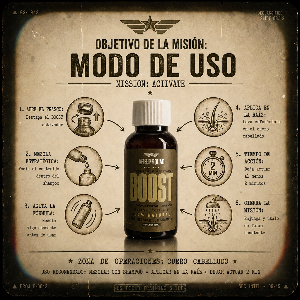 Boost Activador Capilar Concentrado | GREENSQUAD 30ml